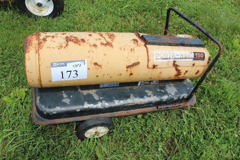 lot 173 image: Porta-Heater 180 Liquid Fuel Fired Portable Space Heater.