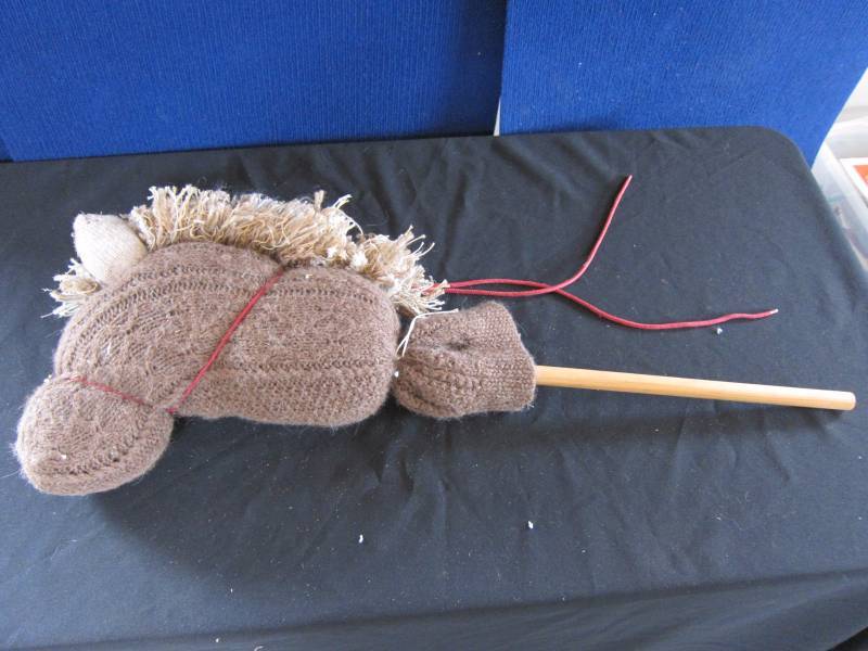 Horse Head On A Stick