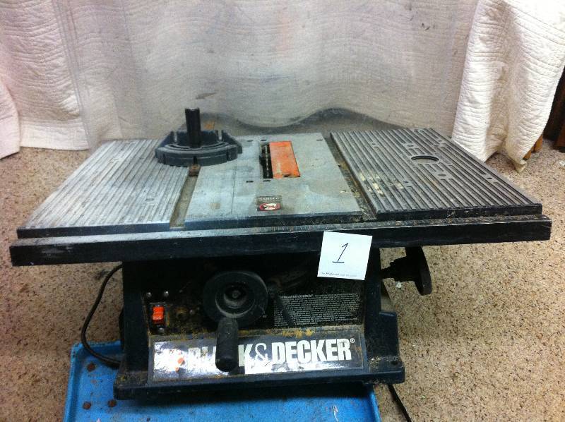 Black and Decker Table Saw | Late Summer Auction | K-BID