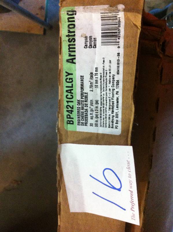 Armstrong Prefinished Oak Flooring