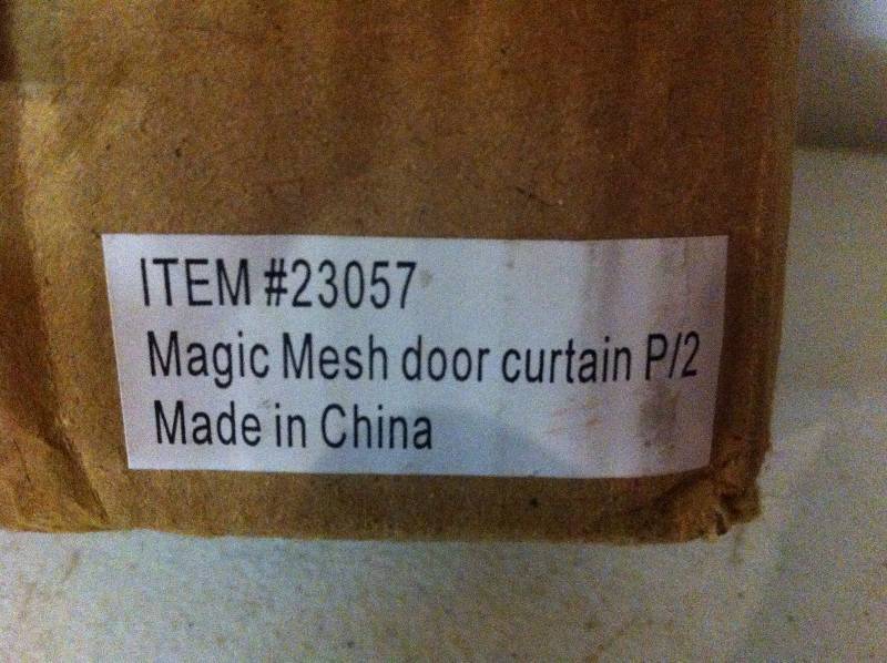 Magic Mesh Door Screen