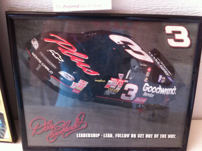 2 Framed Dale Earnhardt Prints