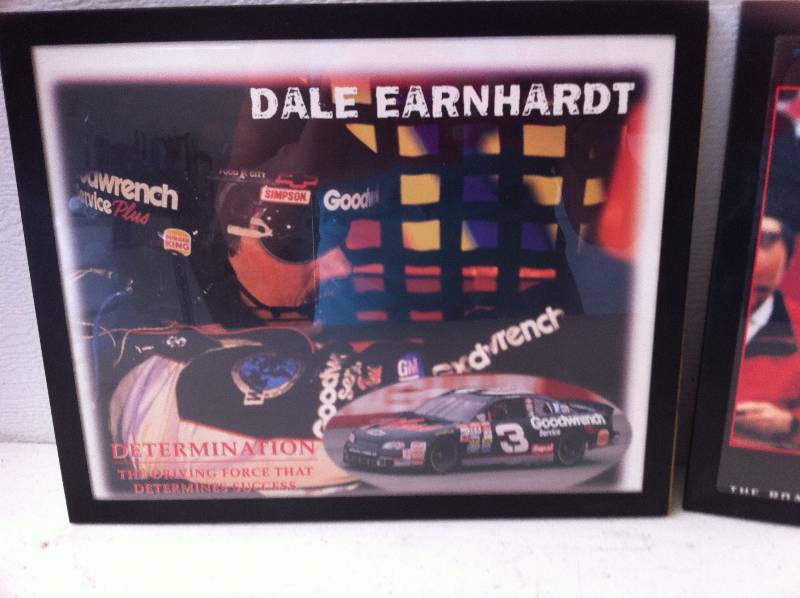 2 Framed Dale Earnhardt Prints