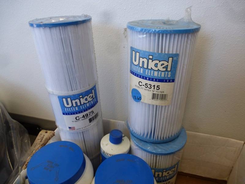Spa Filter and chemical products