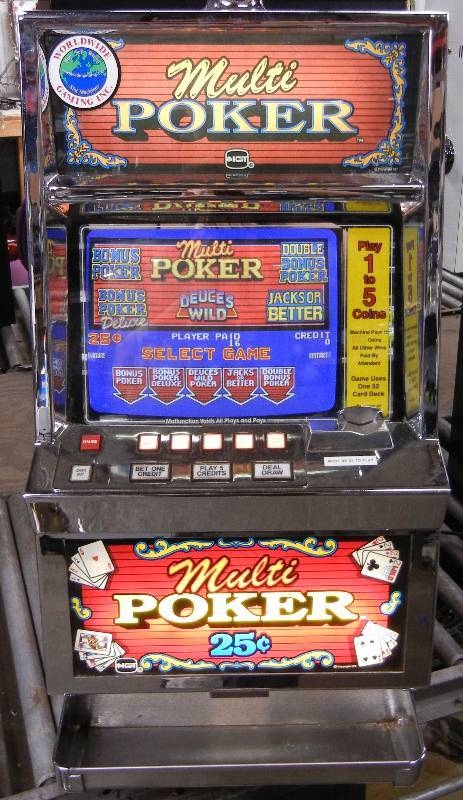 Free slot games video poker