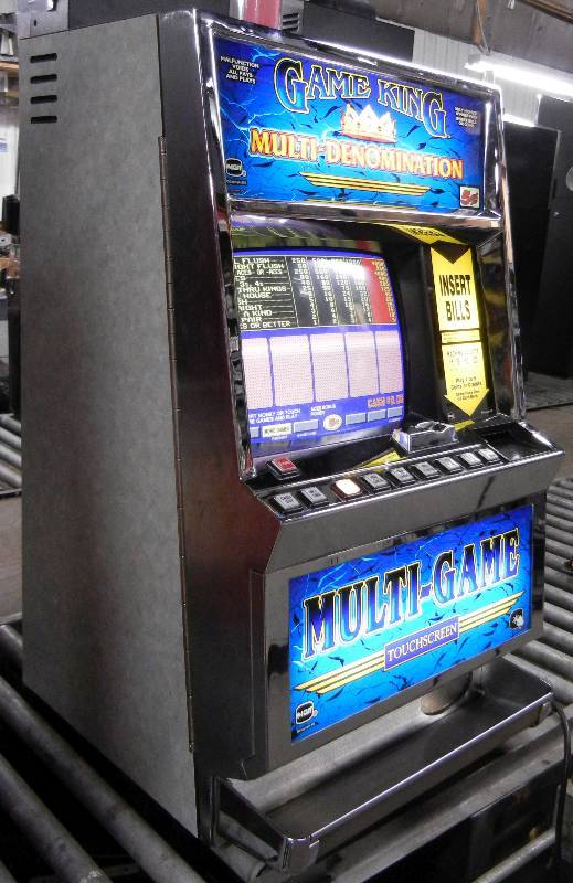 lot 1001 image: IGT I-GAME VIDEO SLOT MACHINE GAMEKING MULTI-GAME