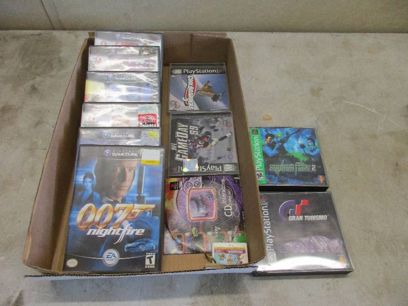 lot 33 image: NintendoPlaystation games