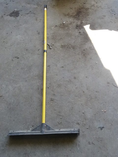 Rubber Broom