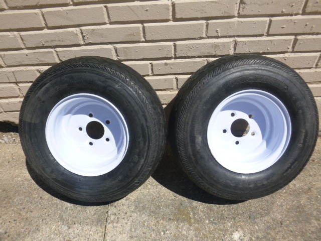 2 Tow Master Trailer Tires