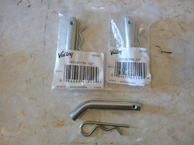 3 Valley Hitch Pins