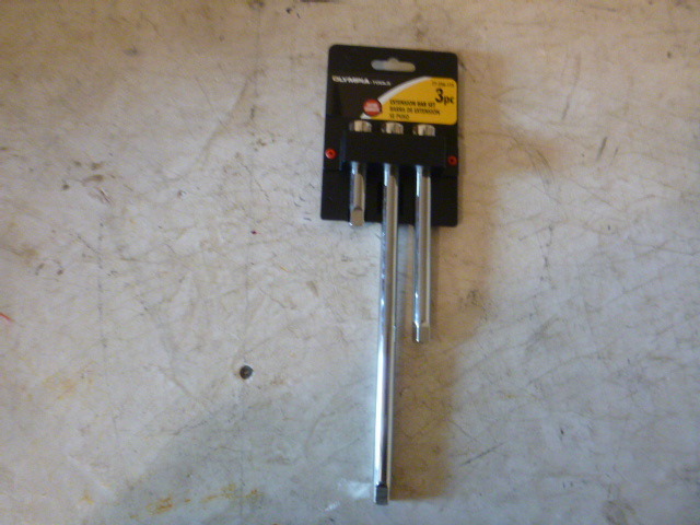 Olympia 3 Piece Extension Bar Set