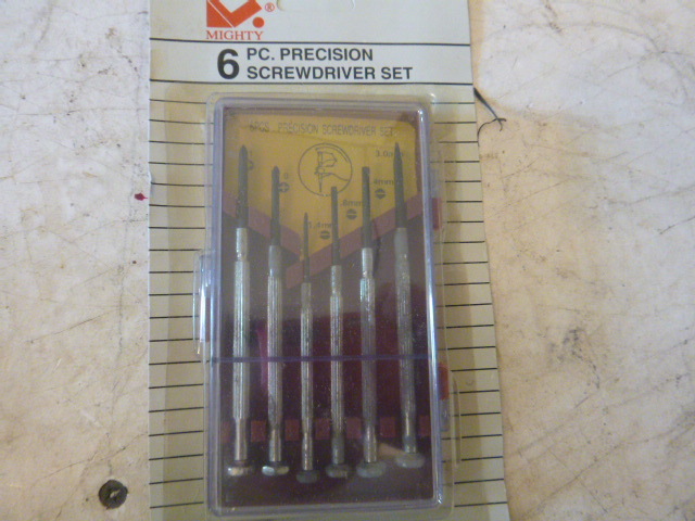 Mighty 6 Piece Precision Screwdriver Set