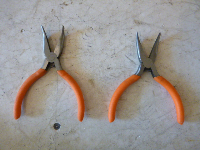 2 Bent Nose Pliers