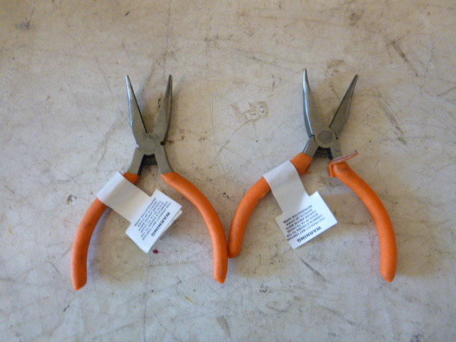 2 Bent Nose Pliers
