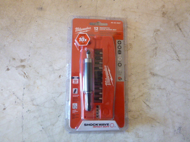 Milwaukee 12 Piece Magnet Driver Guide Set