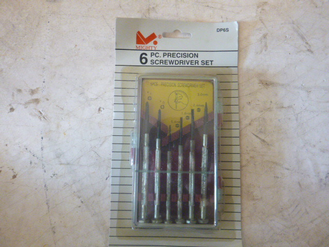 Mighty 6 Piece Precision Screwdriver Set