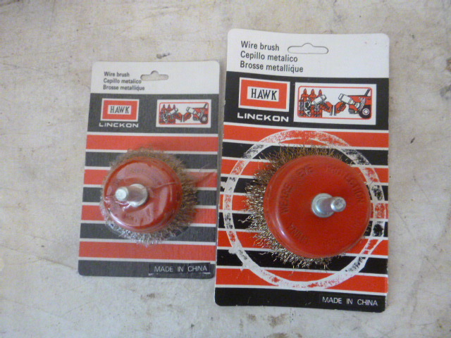 2 Hawk Wire Brushes