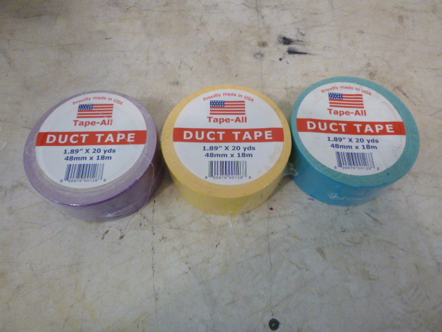 3 Rolls of Duct Tape
