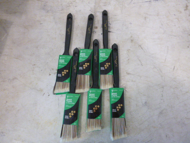 6 Five Star General Purpose Brushes