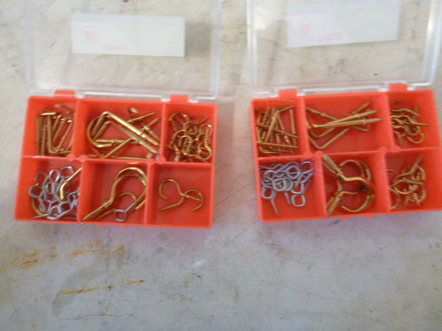 2 PTC 50 Piece Hooks and Eyes