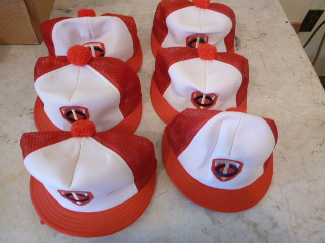 6 Minnesota Twins Caps