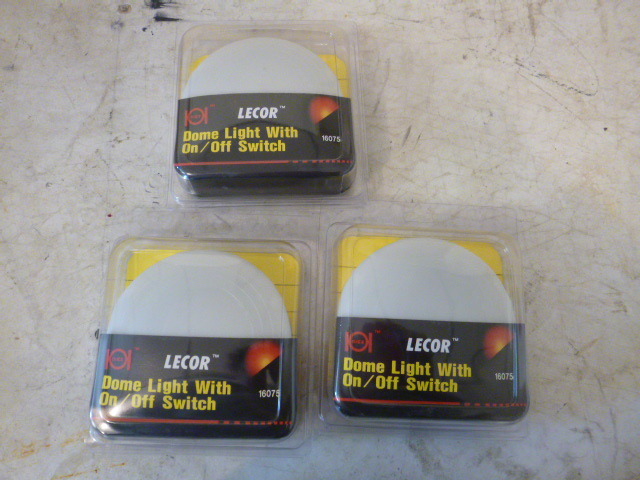 4 Lecor Dome Lights Hardware