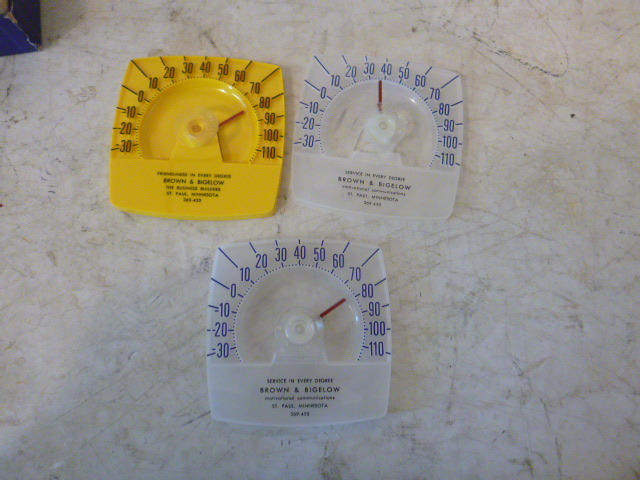 3 Thermometers