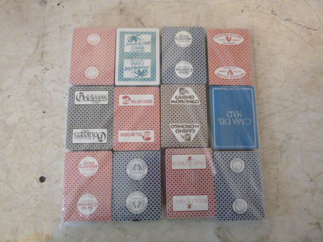 12 Decks of Playing Cards