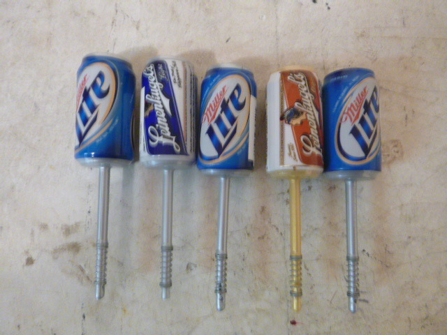 5 Beer Can Bobbers