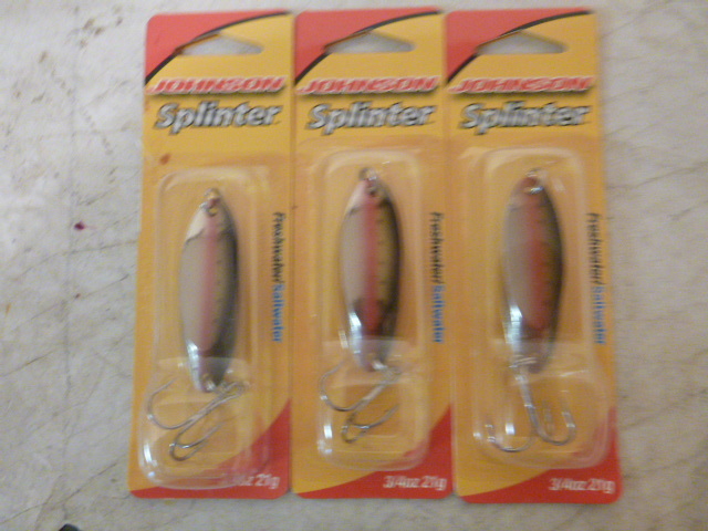3 Johnson  Splinter Lures