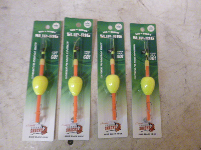 4 Rod-N-Bobbs Pre-Rigged Slip Bobbers