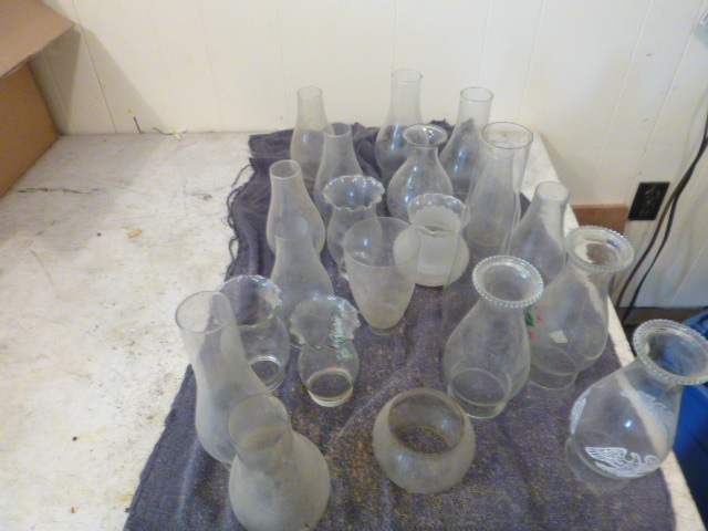 Oil Lamp Shades