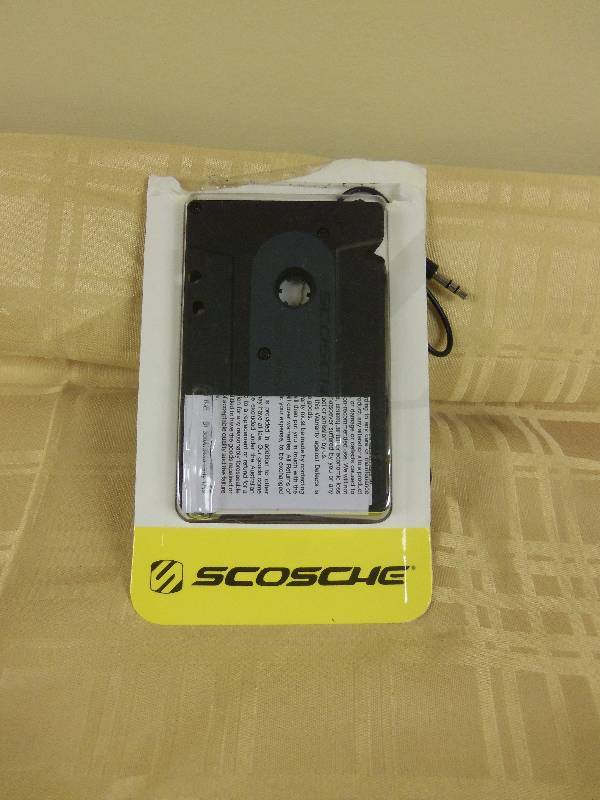 lot 40 image: Scosche Cassette Adapter for Car Stereos