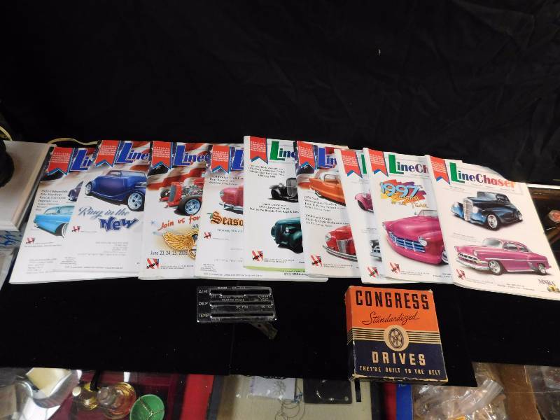 lot 37 image: lot of linechasers MSRA magazines and more