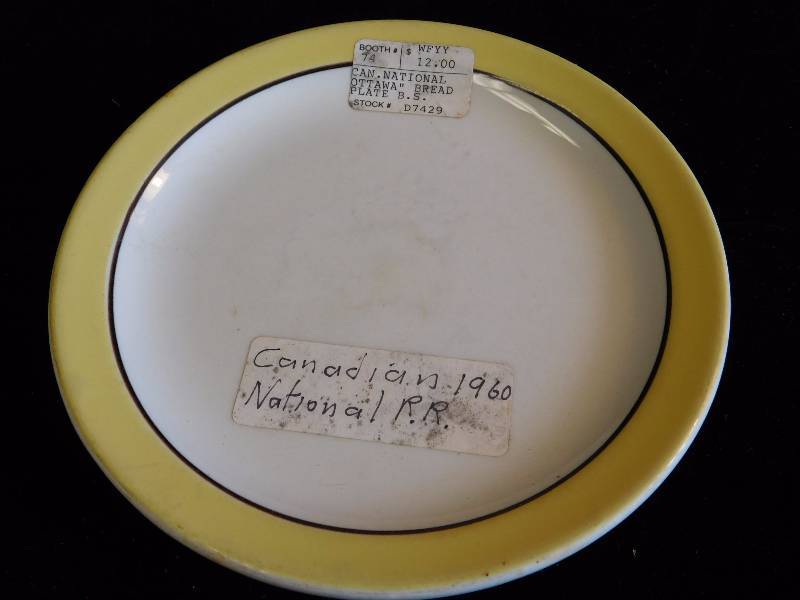 lot 47 image: Canadian National R.R. Duraline plate
