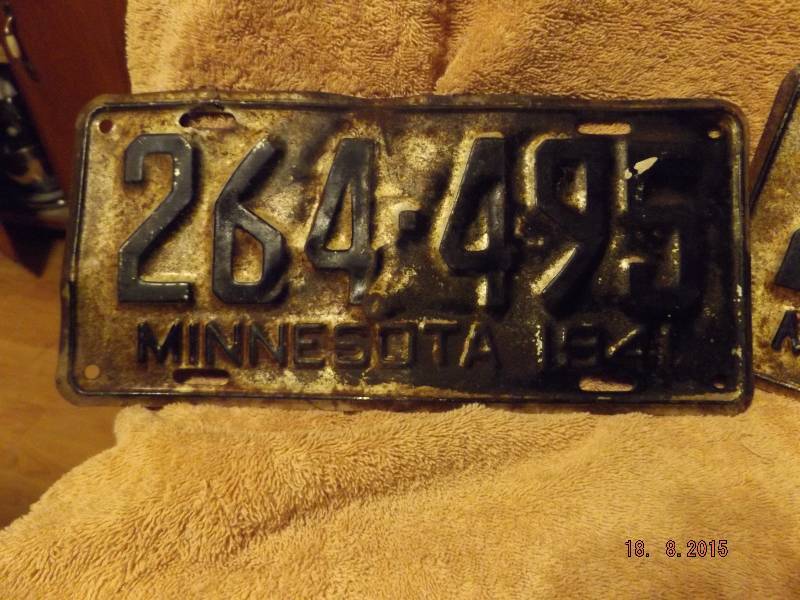 antique license plates
