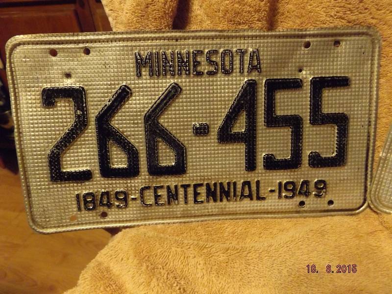 antique license plates