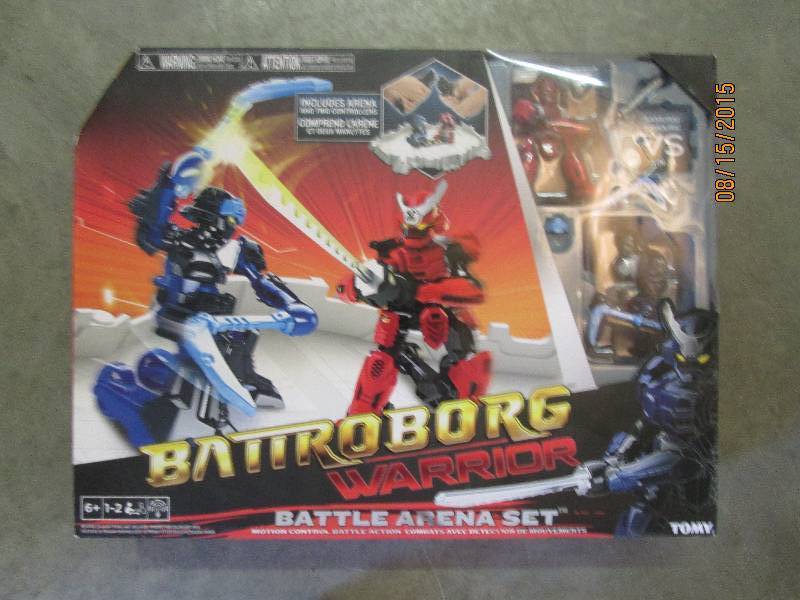 Battroborg battle area toy set...