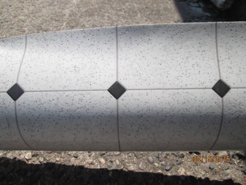 Remanant roll of laminate flooring,...