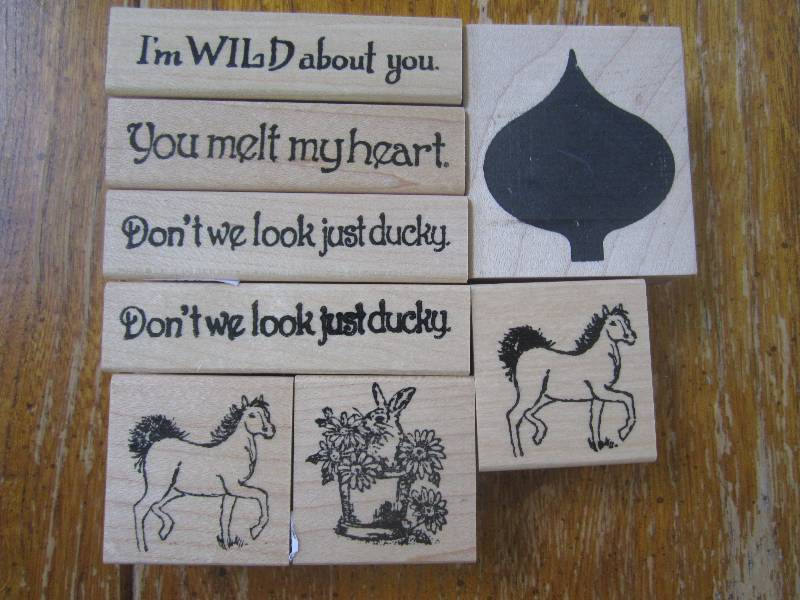 lot of 8 quote and animal stamps ...
