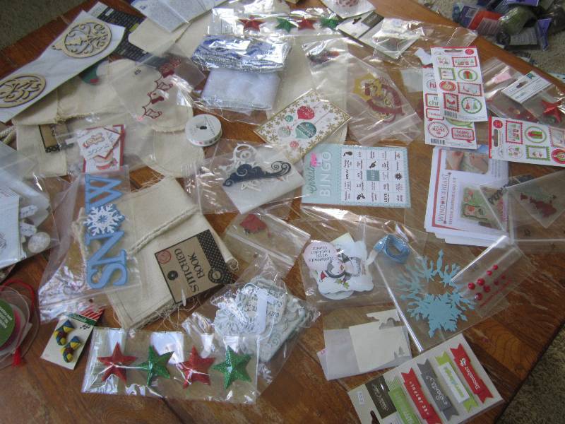 large mixed lot of holiday stickers...