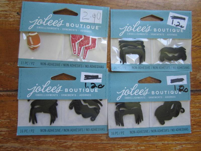 lot of 4 jolees boutique embellishm...