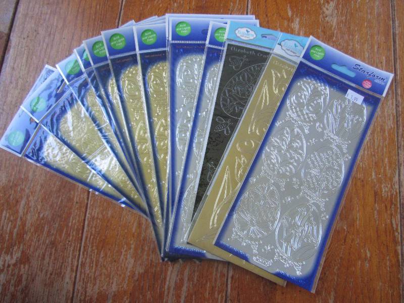 17 sheets of starform stickers ...
