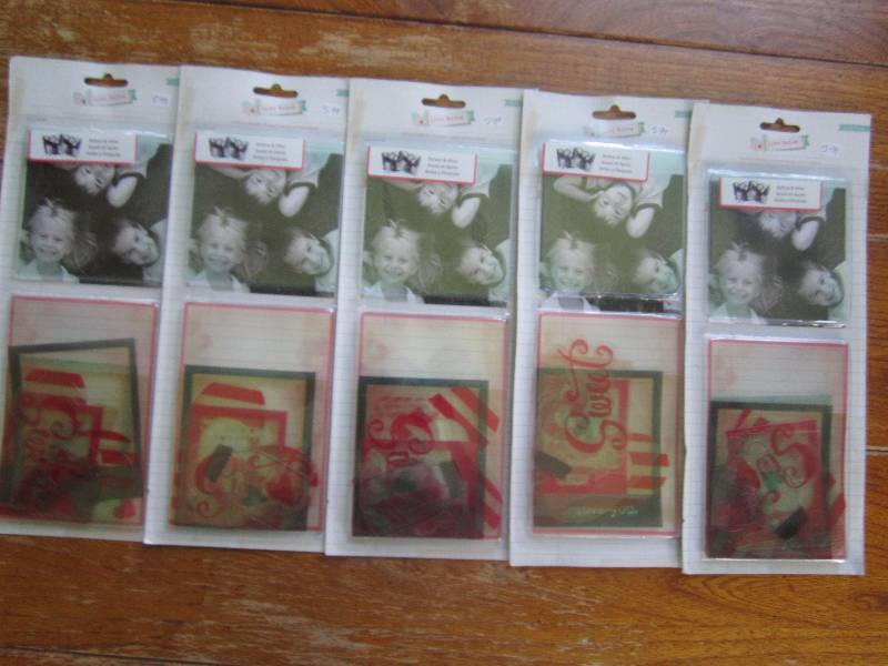 lot of 5 love notes crate paper ...