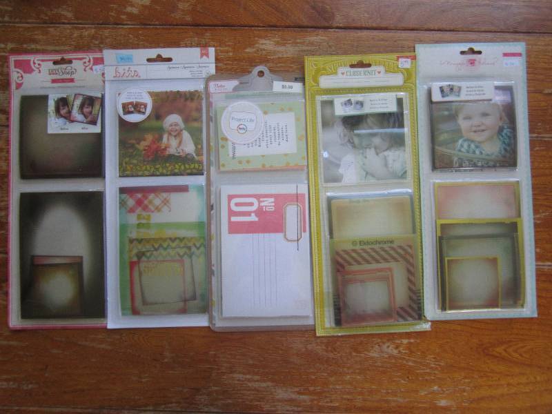 lot of 5 diy shop crate paper and j...