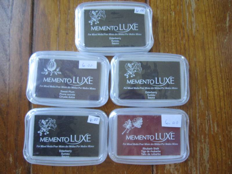 lot of 5 memento luxe for mixed med...
