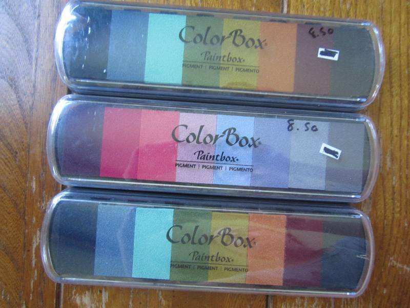 lot of 3 color box paint box pigmen...