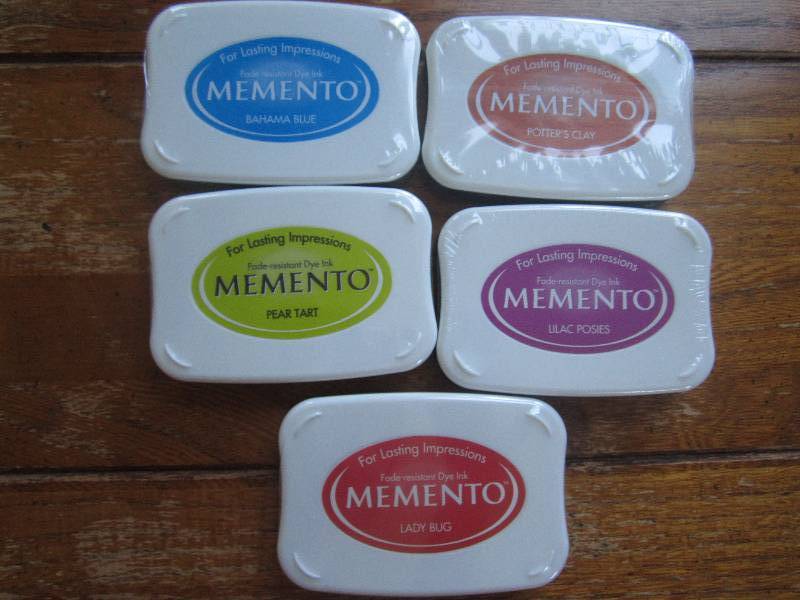lot of 5 memento fade-resistant dye...