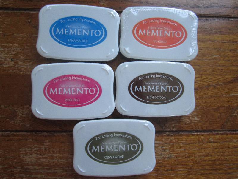lot of 5 memento fade-resistant dye...