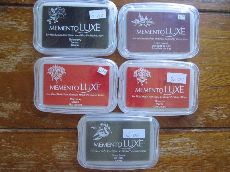 lot of 5 memento luxe for mixed med...